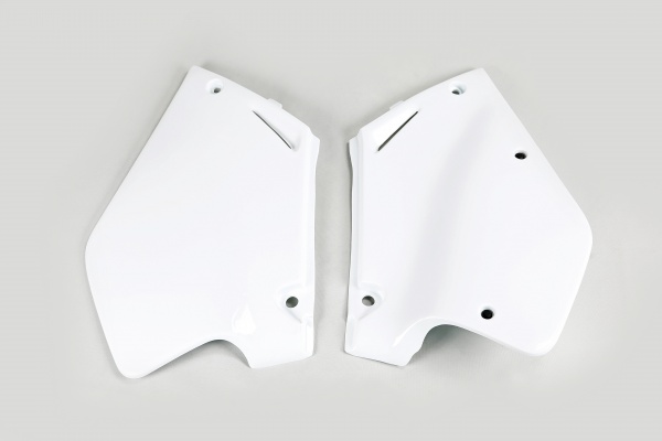 Side Panels white for Honda CR 125 R 2T - CR 250 R 2T - CRE 125 R 2T - CRE 250 R 2T - CRE 250 F